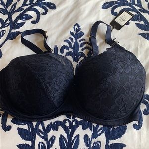 NWT City Chic 40F Navy Bra